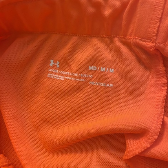 NWT Under Armor Neon Sport Shorts - Picture 6 of 8